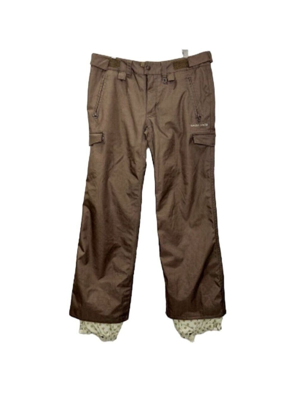 Special Blend Women's Brown 10K Waterproof Ski Snowboard Pants M